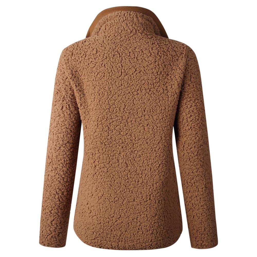 Brown fleece jacket - Picture 3 of 5